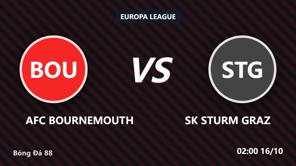 Bournemouth vs Sturm Graz: 3 bước soi kèo chuẩn từ chuyên gia Bóng Đá 88