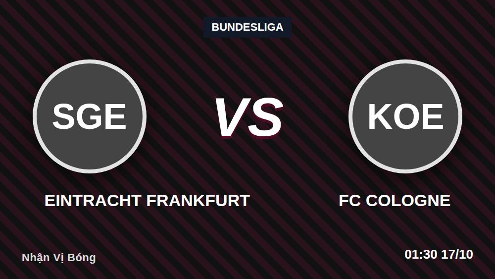 Eintracht Frankfurt vs FC Cologne: Kèo -110 Có Đáng Xuống Tiền?